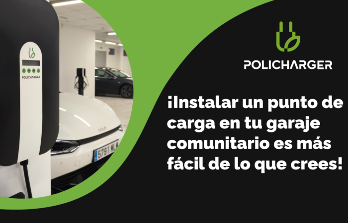 instalar cargador eléctrico en tu garaje comunitario